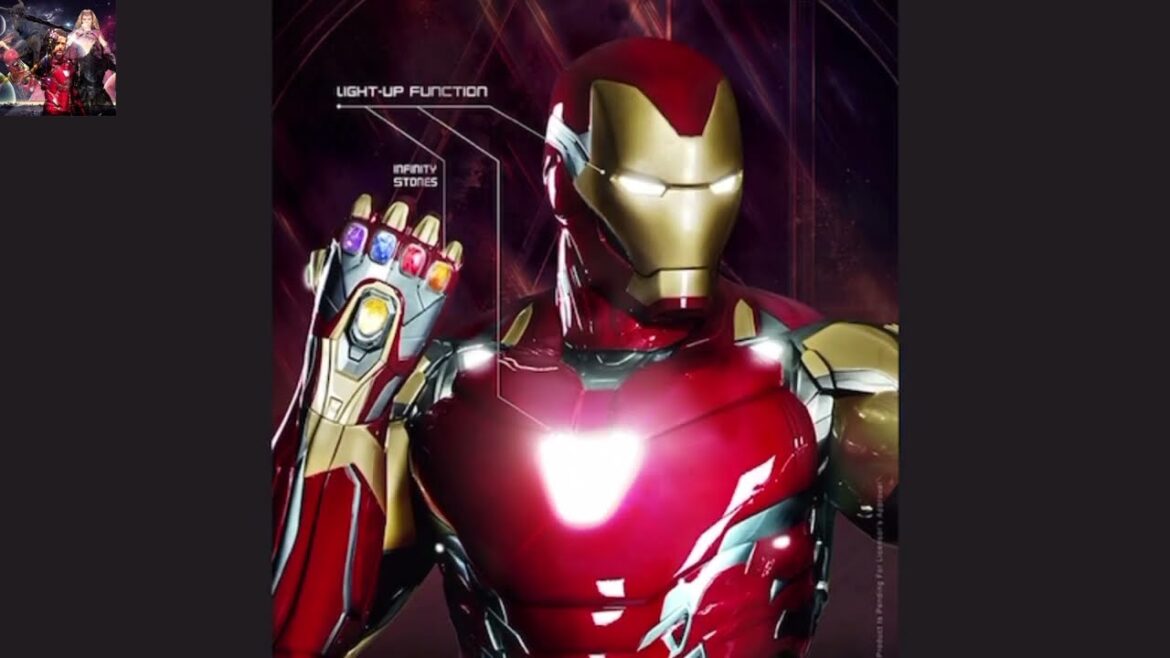 【マーベル等身大コレクション】『アベンジャーズ／エンドゲーム』アイアンマン・マーク85 「ホットトイズ」「MCU」「アイアンマン」「スパイダーマン 」「ドクターストレンジ」