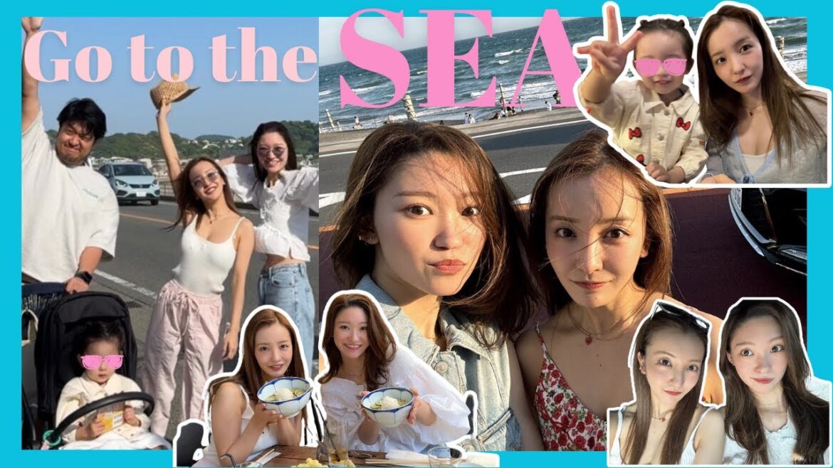 【休日】私の愛する湘南で義妹みみと1番美味しいお蕎麦を食べたり、海で撮影したり🌞🐚夏を感じた1日🧜🏽‍♀️🌴【vlog】