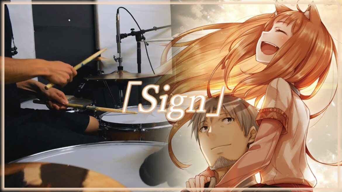【狼と香辛料 MERCHANT MEETS THE WISE WOLF】 2期 op Aimer - 「Sign」 叩いてみた / ドラム