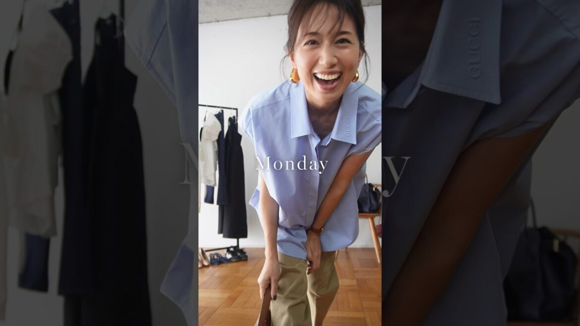 【私服紹介】東原亜希の夏服１週間コーデ🌞 #shorts