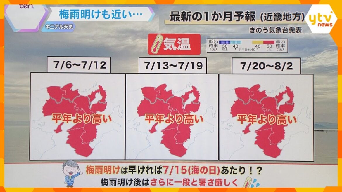 【蓬莱気象予報士解説】あさって日曜は「15年やっていて、1度見たかくらいの高い気温」さらにこの夏は「日本列島が“亜熱帯化”。今までとはステージが違う、過去にないくらいの暑さ」