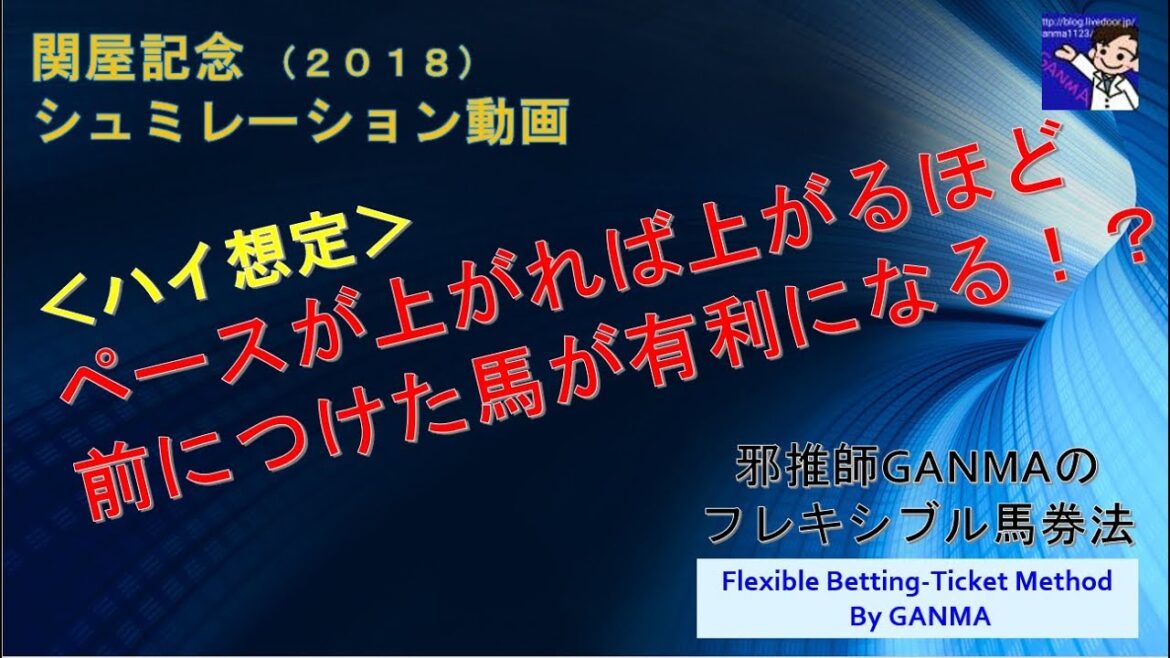 【関屋記念 2018 シミュレーション動画】＜ハイ＞