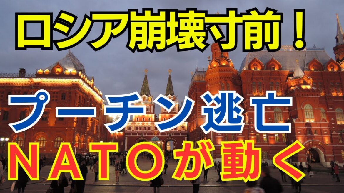 ロシア崩壊寸前！ プーチン逃亡 NATOが動く