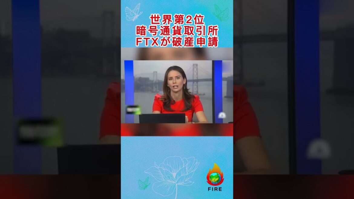 世界第2位暗号通貨取引所FTXが破産申請  #政治 #軍事 #経済 #日本語 #shorts #fire