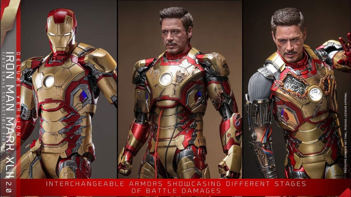 遂に来た！！アイアンマンマーク42 2.0が！トニーの素顔がマジ似てる！！「ホットトイズ」「MCU」「アイアンマン」「スパイダーマン 」「ドクターストレンジ」