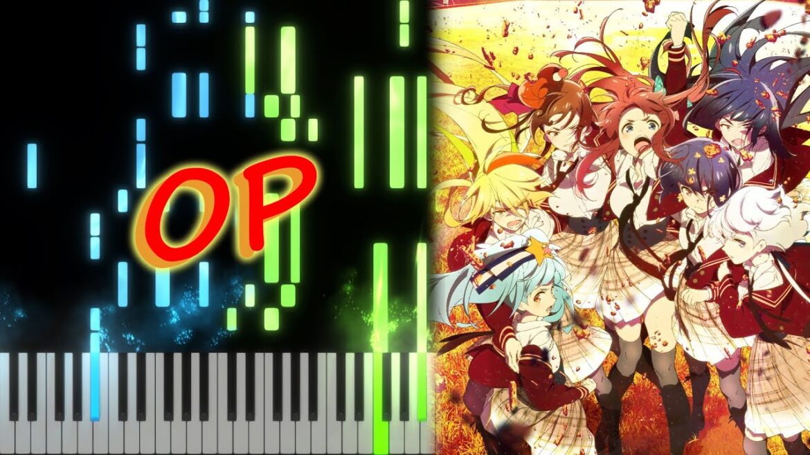 Zombieland Saga: Revenge OP Piano - Taiga yo Tomo ni Naitekure