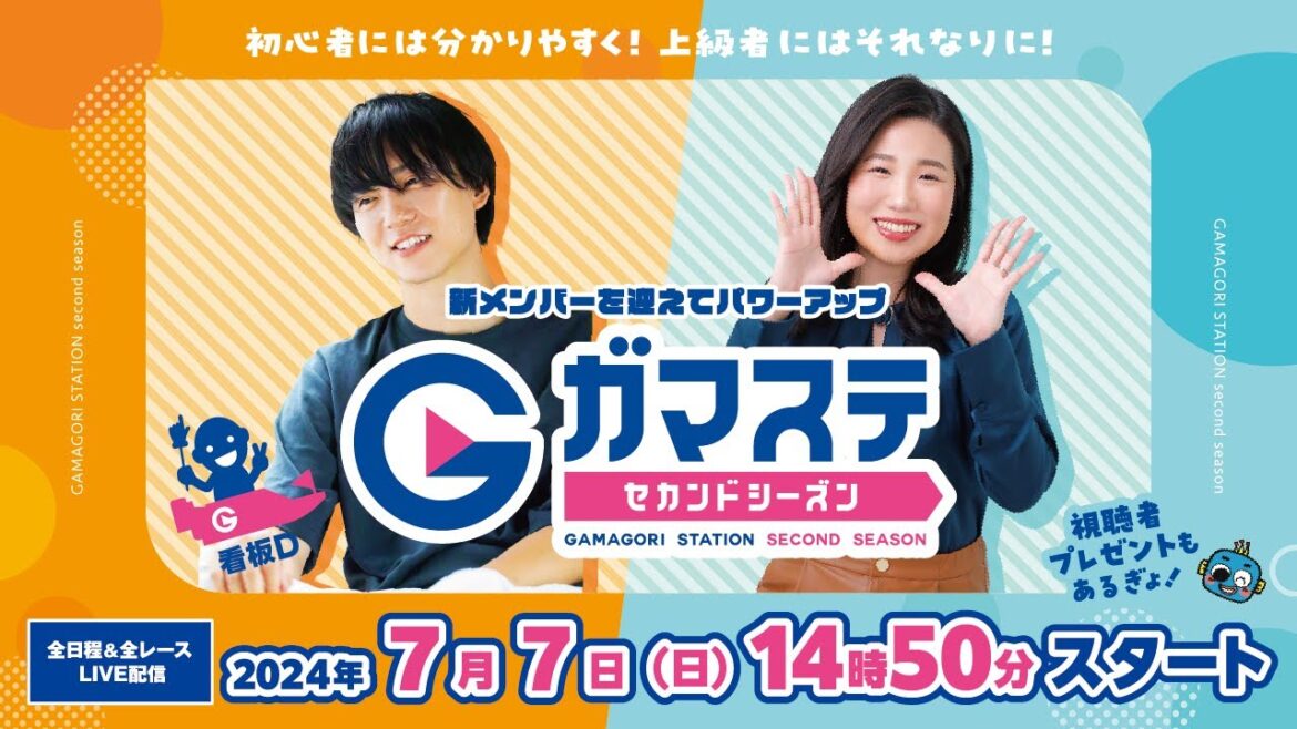 蒲郡ステーション LIVE配信【蒲郡巧者集結！スポーツニッポン杯争奪 蒲郡ボート大賞】最終日 【2024年07月07日(日)】(ボートレース蒲郡)