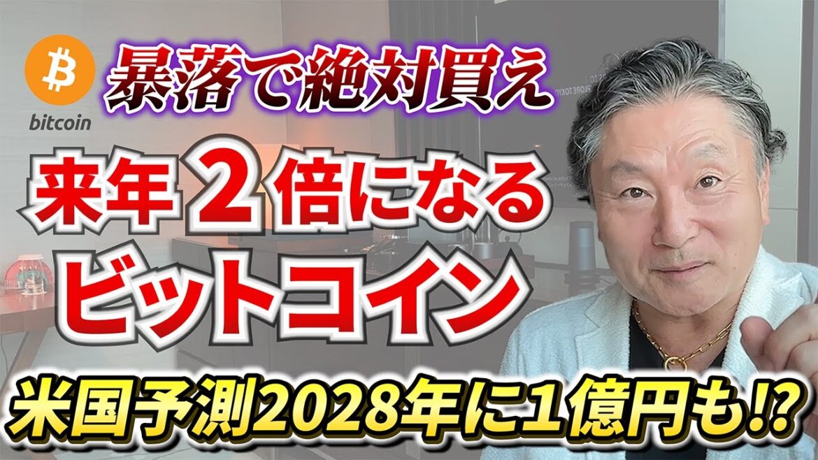 【暴落中】ビットコインは今から買うべきか⁉︎「暗号資産の未来」を予測　#投資 #お金  #bitcoin
