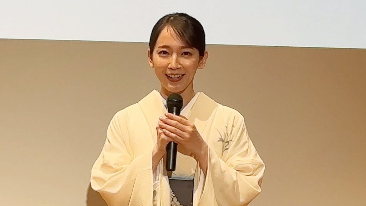吉岡里帆さん、特別展「旧嵯峨御所 大覚寺」のPR大使に就任