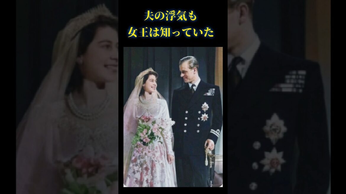 👑女王の生涯を１分で#エリザベス女王#フィリップ殿下