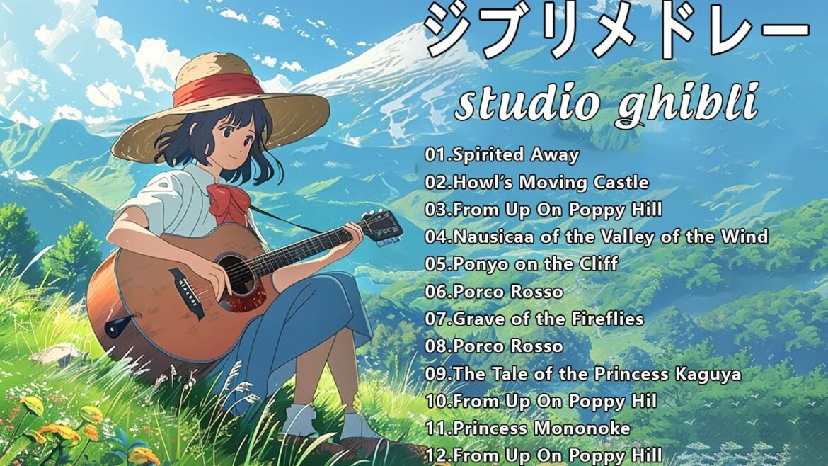 ジブリの夏の2時間 ⛱ 史上最高のジブリコレクション✨ リラックスできるピアノ音楽
