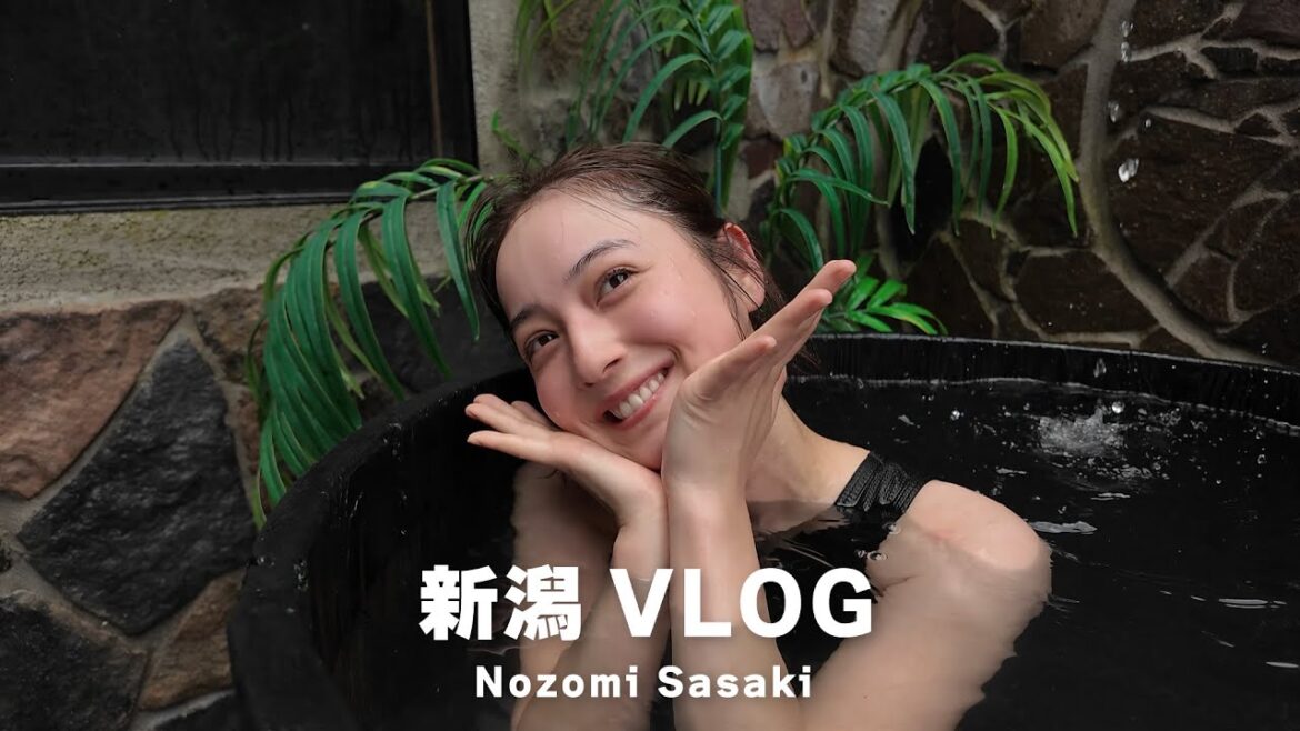 サウナ満喫。『Vlog』というものに初挑戦🥹In新潟！