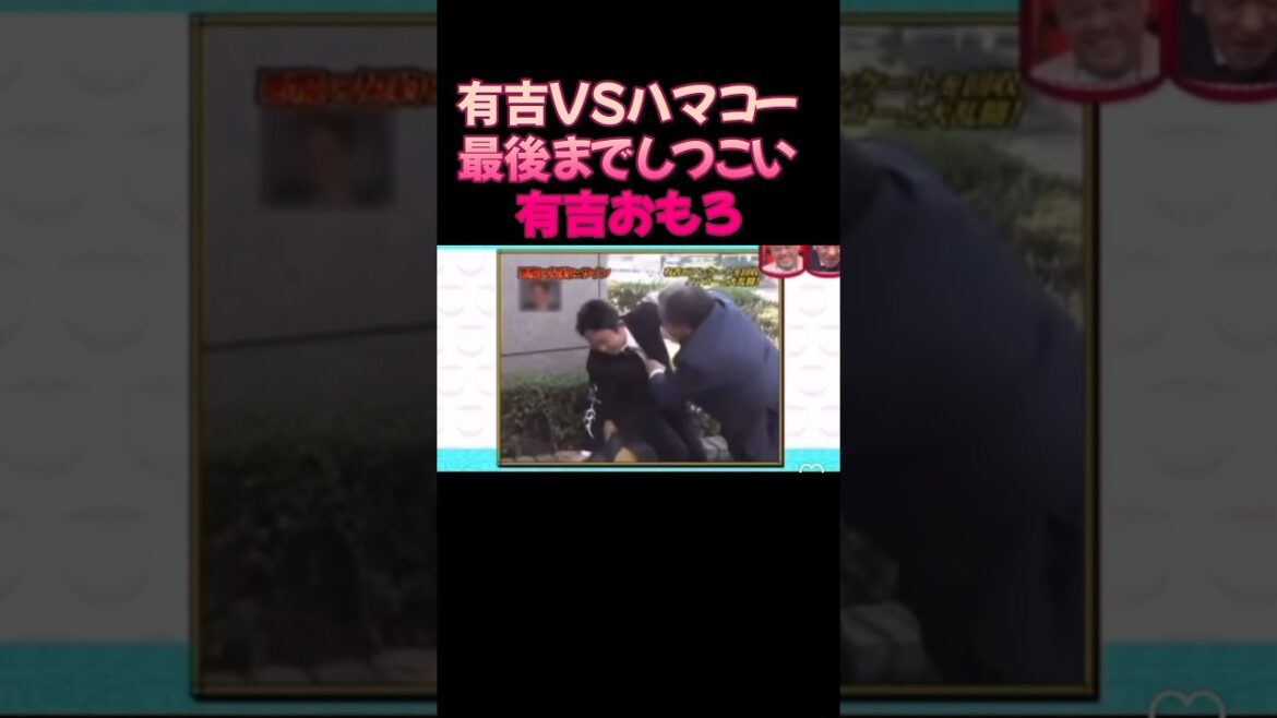 攻めまくる有吉最高　 #芸人 　#有吉弘行　#ハマコー