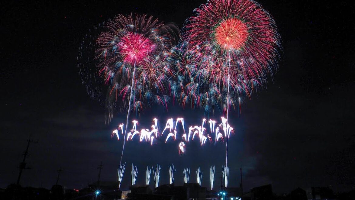 2023うつのみや花火大会①　栃木県宇都宮市