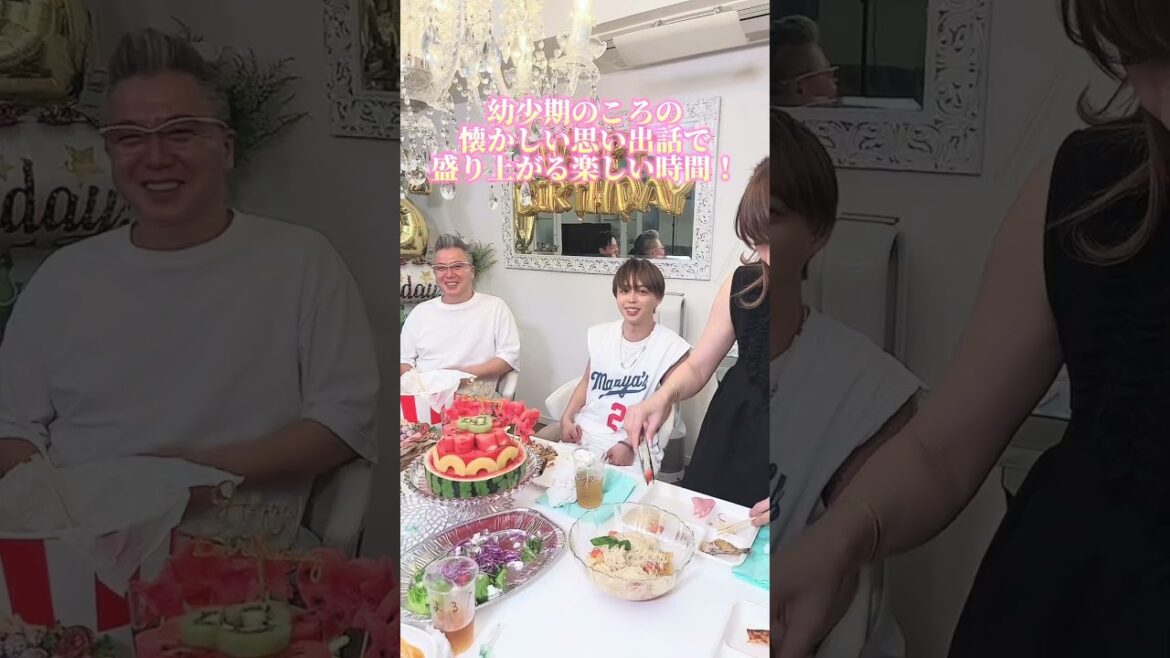 総勢12名の大家族で長男の誕生日をお祝いしました！