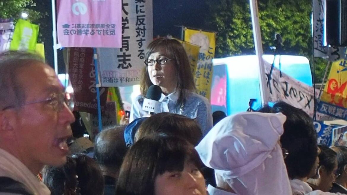 2015.09.16「戦争法案廃案！国会正門前行動」: 香山リカさん (立教大学教授)【10/30】