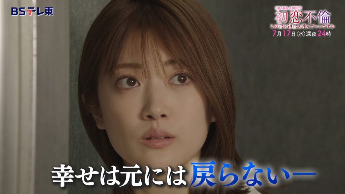 DRAMA ADDICT「初恋不倫」第3話 | ＢＳテレ東