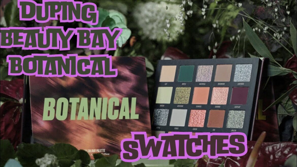 DUPING BEAUTY BAY BOTANICAL PALETTE💖