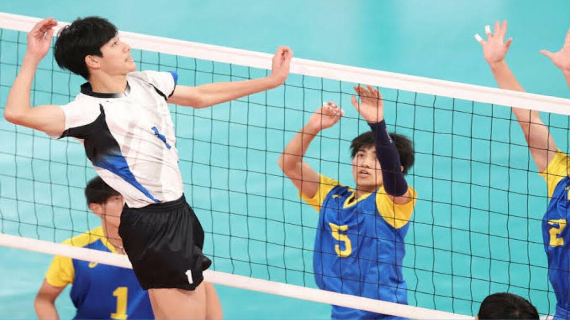 「春高バレー2022」日南振徳　静かな圧倒的エース甲斐優斗　得点集 Japan Volleyball High School National Tournament Score collection