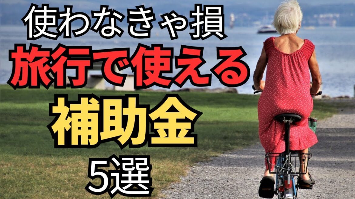 【国が教えてくれない】旅行で使える補助金5選