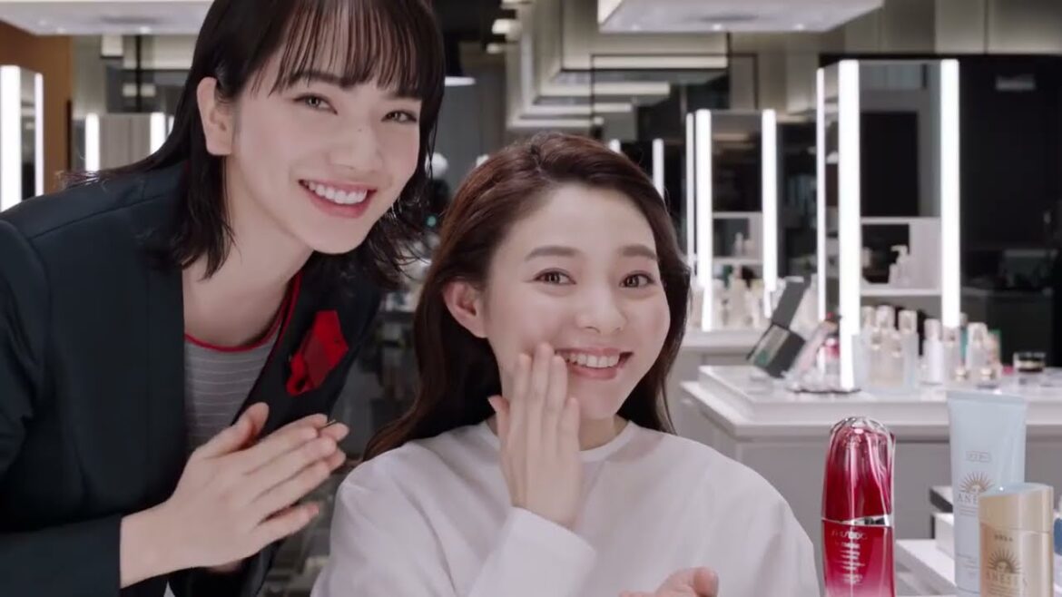 【CM】資生堂 150周年 ×4 安藤サクラ 池田エライザ 石田ゆり子 小松菜奈 近藤華 長澤まさみ 広瀬すず 前田美波里 2022年