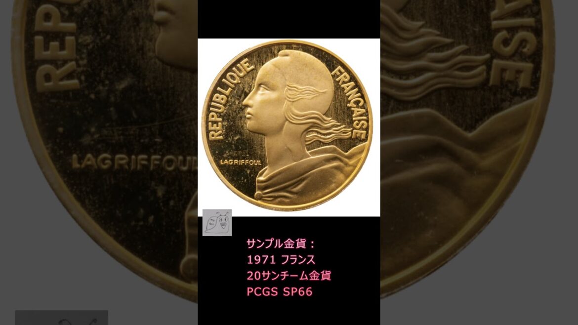 あなたの金貨も大損！？とある金貨の価格推移例 #shorts