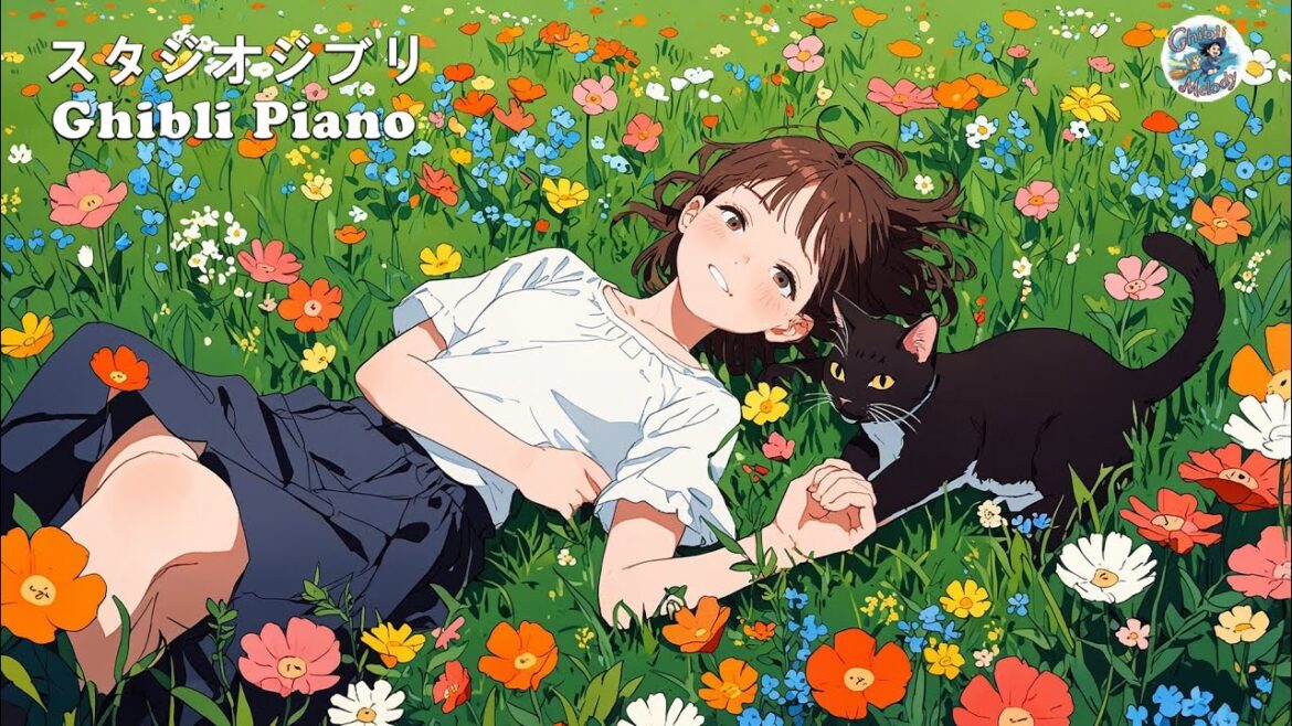 ジブリ メドレー 🍀 ジブリのベストピアノ曲 🌼 ジブリ史上最高のリラックス BGM 🍒 ジブリ メドレー ピアノ 🍀 おやすみジブリ 波音 🌻 崖の上のポニョ, 魔女の宅急便, 千と千尋の神隠し