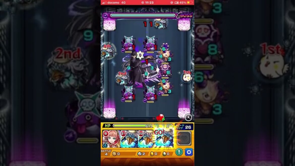#モンスト　#ジン　#河童　#ワンパン