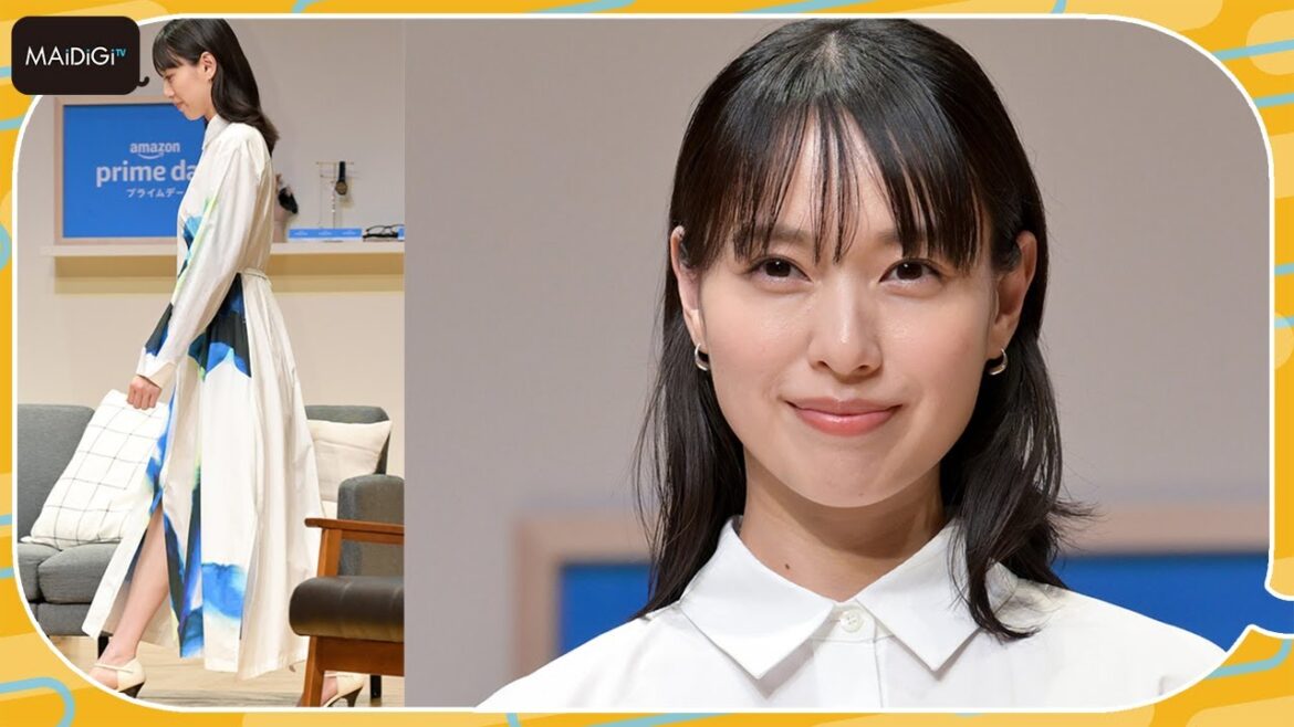 戸田恵梨香、シャツワンピで爽やかに登場！　Amazon「プライムデー」で購入したいものは？