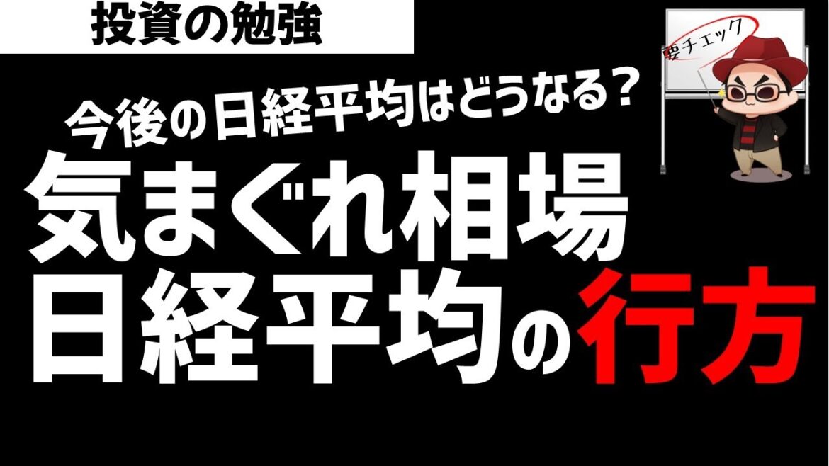 最近の気まぐれ相場！今後の日経平均株価の行方は？ズボラ株投資