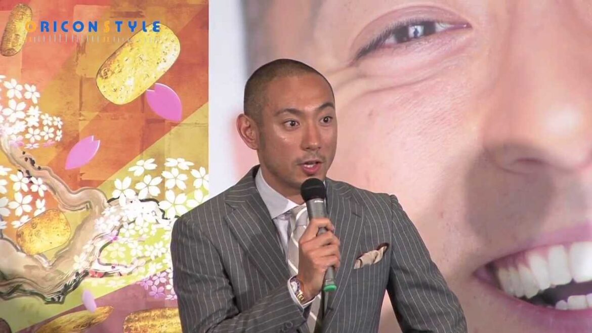 海老蔵、初自主公演で「はなさかじいさん」の犬になる!?　『ABKAI－えびかい－』製作発表会見