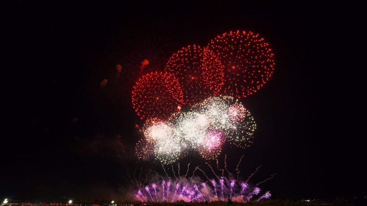 [音がメイン３]２０２４うつのみや花火大会「グランドフィナーレ～雷都うつのみや２０２４～」