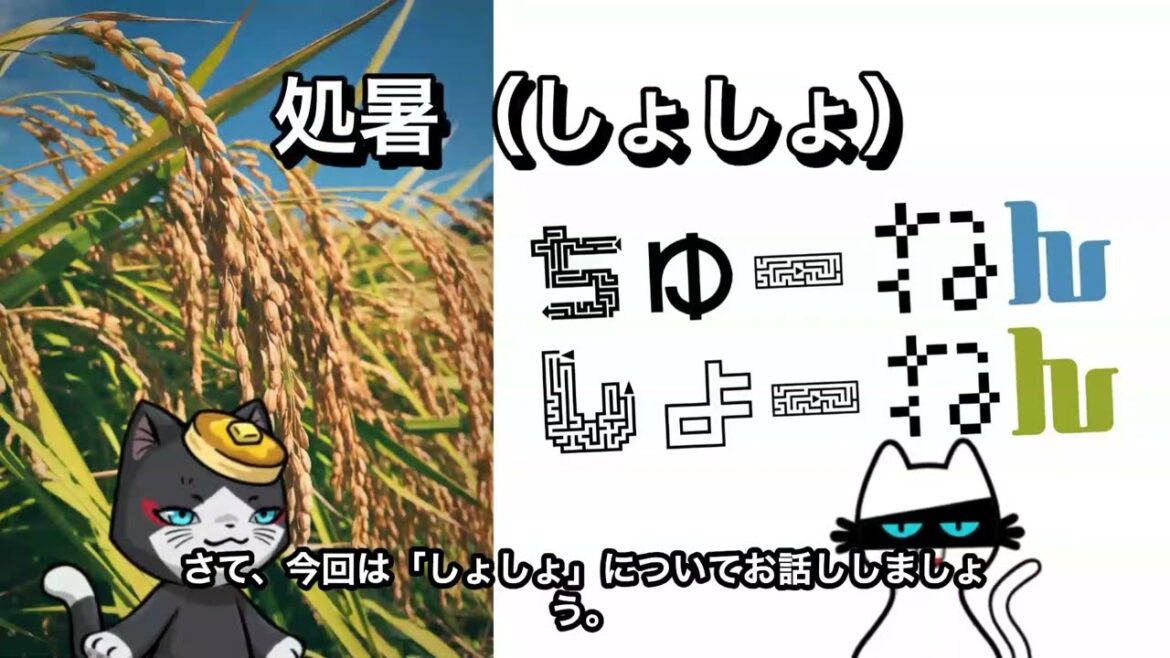 🌾 #009 【処暑】〜二十四節気で巡る日本の四季と食育〜