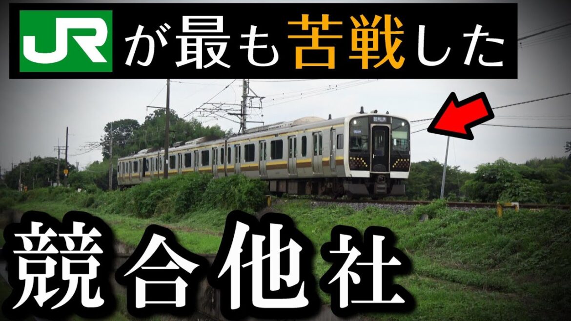 【JR東日本】大手私鉄との競合で唯一苦戦した鉄道路線 【JR東日本】大手私鉄との競合で唯一苦戦した鉄道路線