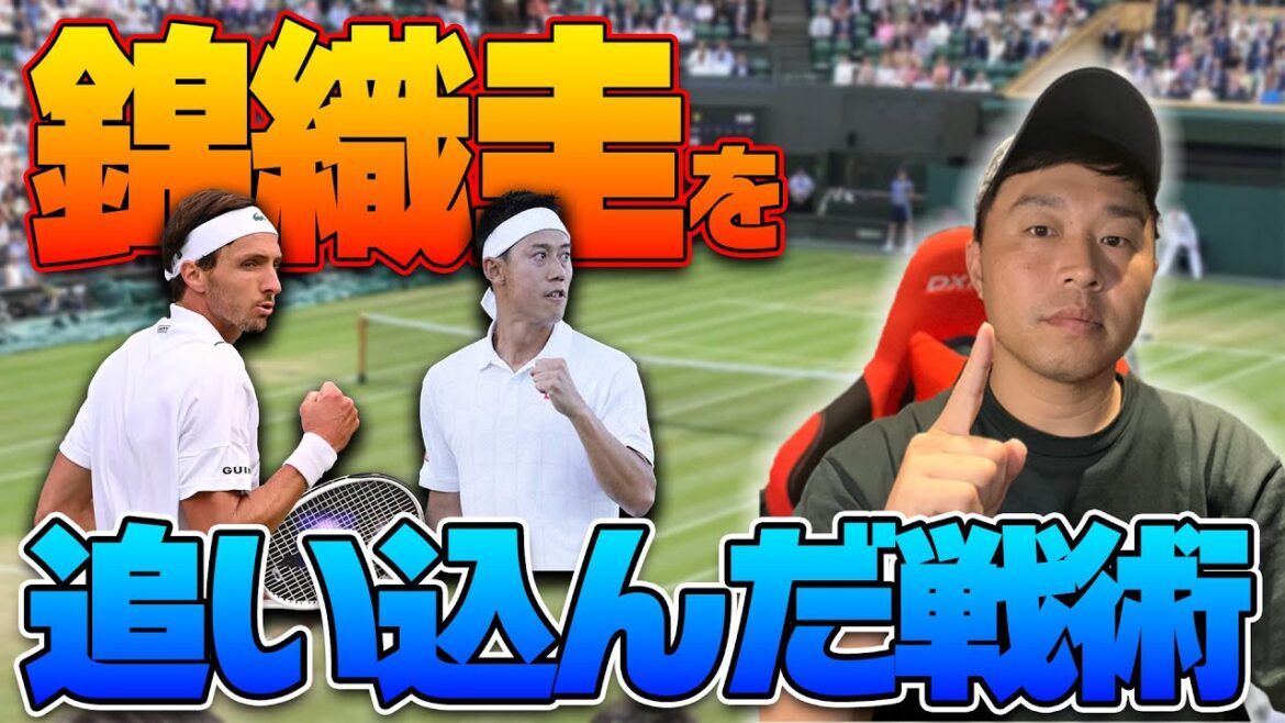 【上達できるテニス動画】ウィンブルドンで錦織圭を追い込んだリターンゲームの戦術と実践方法を教えます〈ぬいさんぽテニス（Tennis）〉