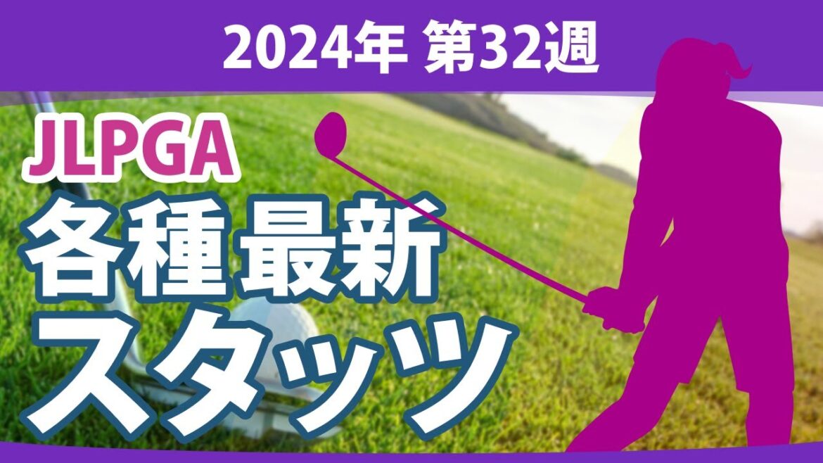 最新スタッツ 2024 第32週 JLPGA ドライビングディスタンス フェアウェイキープ率 パーオン率 リカバリー率 平均パット数 サンドセーブ率 平均バーディー数 平均ストローク数 最新スタッツ 2024 第32週 JLPGA ドライビングディスタンス フェアウェイキープ率 パーオン率 リカバリー率 平均パット数 サンドセーブ率 平均バーディー数 平均ストローク数