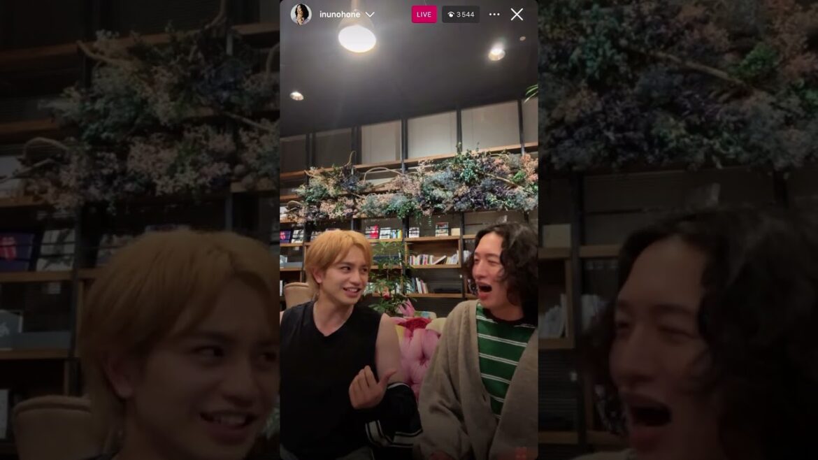 GEMN (キタニタツヤ・中島健人)インスタライブ 2024.07.03