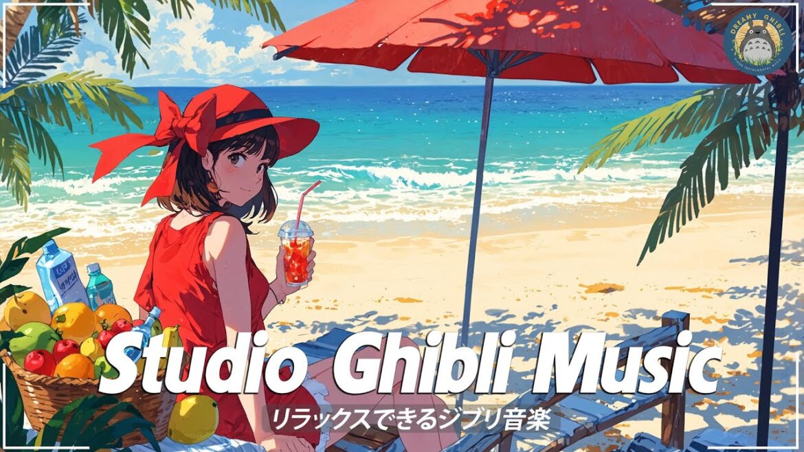 ジブリのベストピアノ曲 💖 リラックスできるジブリ音楽 💖 ジブリ メドレー ピアノ 💖 おやすみジブリ 波音 💖 ベストジブリコレクション