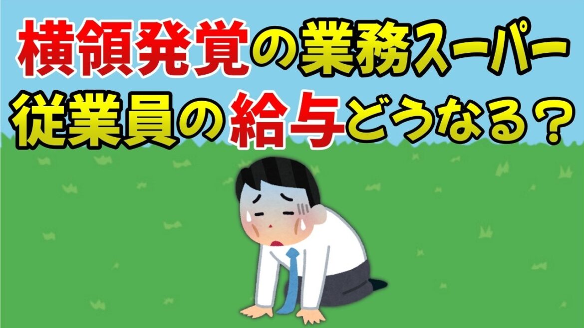 【2ch有益スレ】まさに崩壊寸前。業務スーパーに激震！社長の横領＆破産手続きで従業員給与どうなる…【ゆっくり解説】