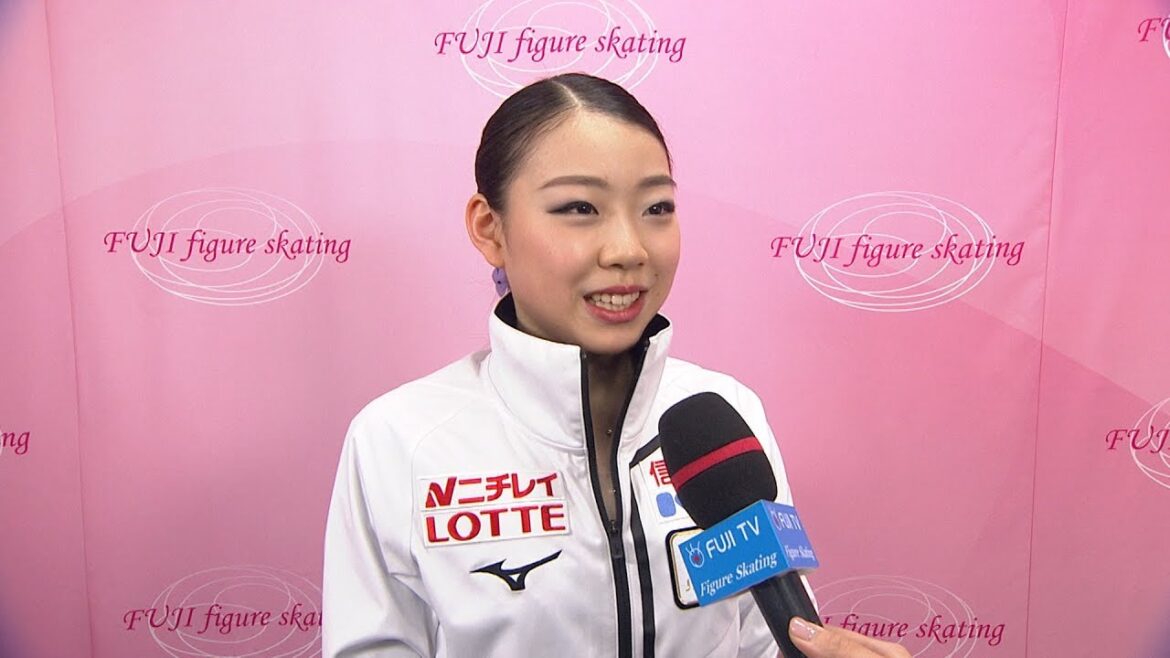 【圧巻の演技!】紀平梨花選手＜女子ショートプログラム／四大陸フィギュアスケート選手権2020 in 韓国＞インタビュー