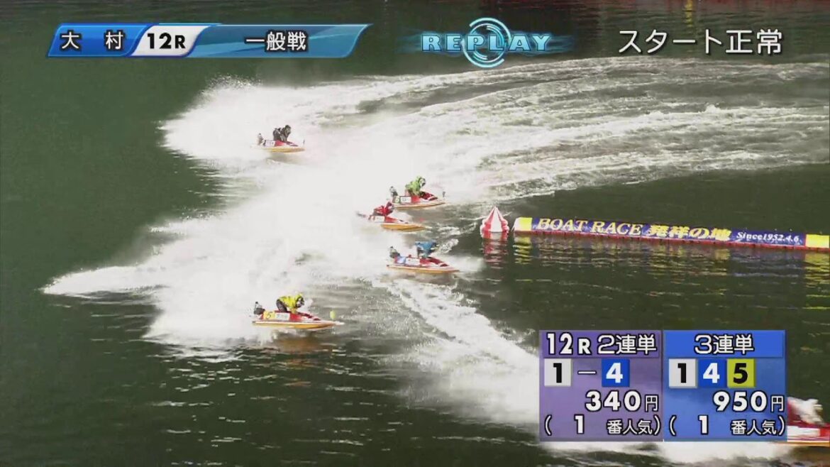2024.8.23　ミッドナイトボートレースin大村４th　準優進出戦日