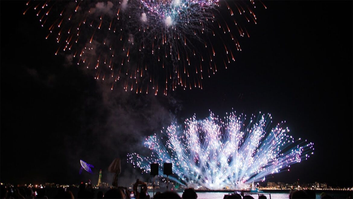 2024 関門海峡 花火大会 門司側会場  Kanmon Strait Fireworks Festival