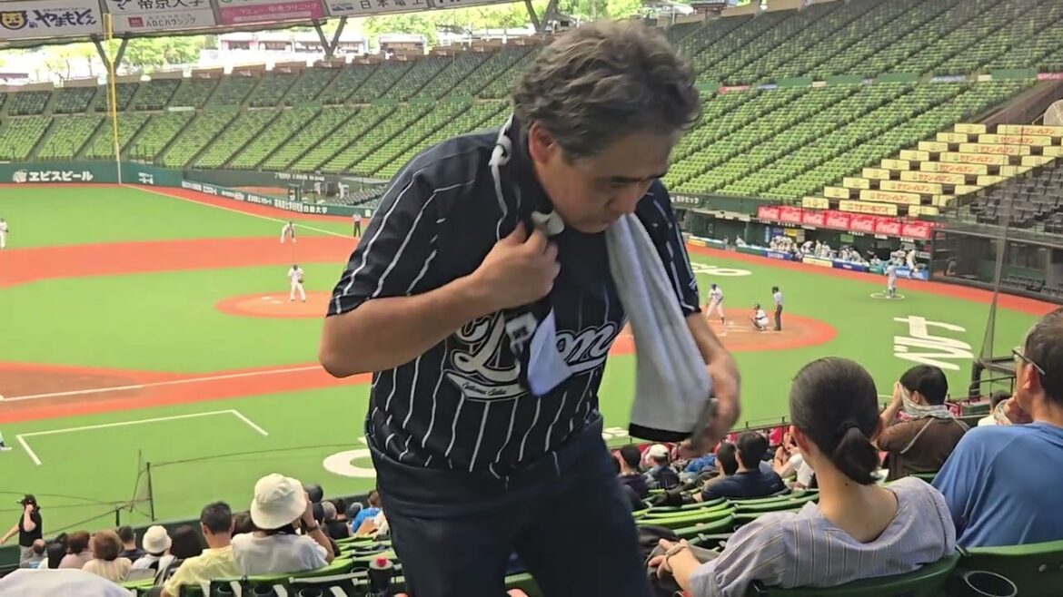 20240810　オープン戦　立正大学　蔵田 亮太郎　西武　山田陽翔　一ゴロ