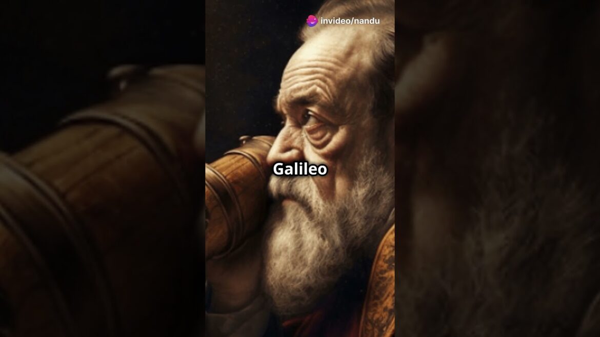 Galileo Galilei : The Man Who Broke The Traditional Myths! 🧑‍🔬🔭 #galileo #earth #space #facts