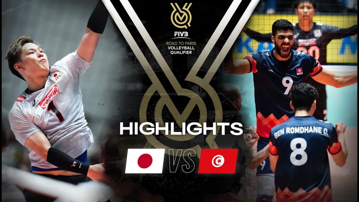 🇯🇵 JPN vs. 🇹🇳 TUN - Highlights | Men's OQT 2023