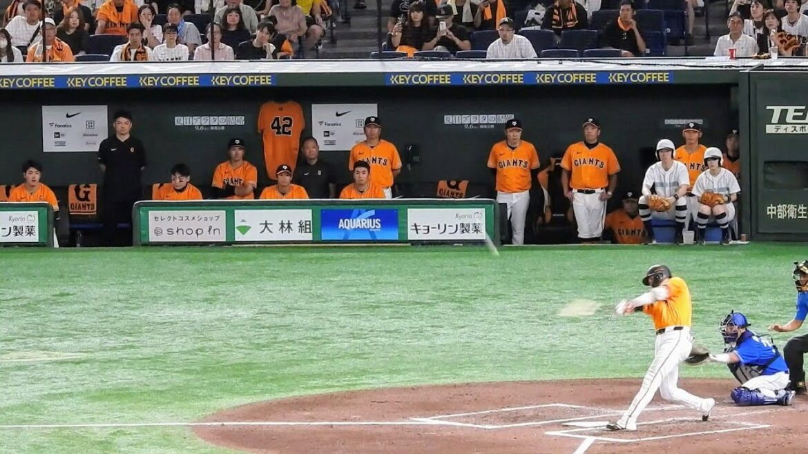 【神試合】坂本勇人、決勝2ラン!!!!　2024.8.25