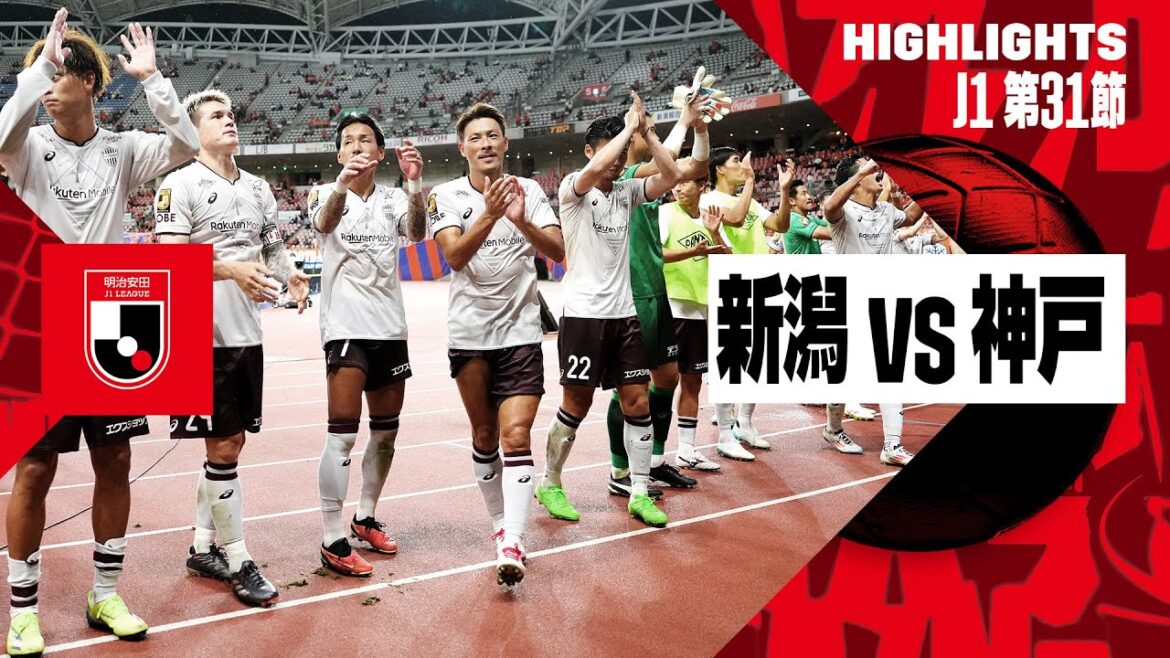 【アルビレックス新潟×ヴィッセル神戸｜ハイライト】2024明治安田J1リーグ第31節｜2024シーズン｜Jリーグ