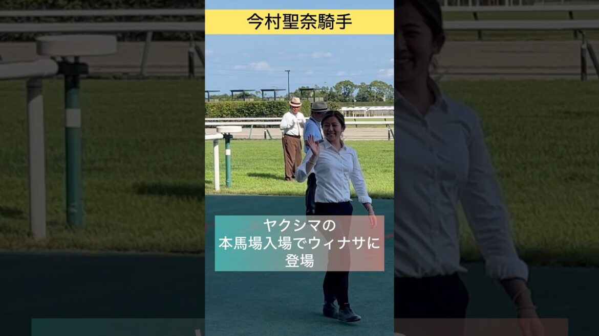 【今村聖奈騎手】久しぶりにウィナサに登場 復帰お待ちしています #shorts #short #shortvideo #競馬 #今村聖奈