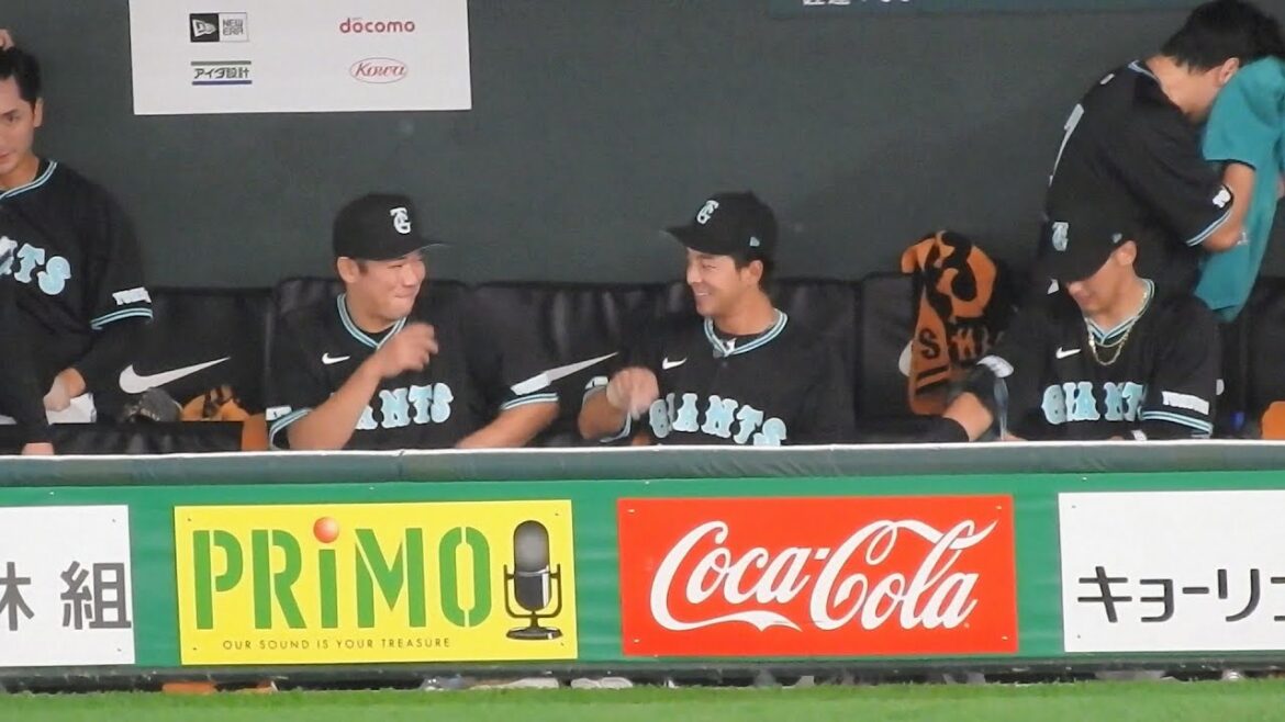 【好守備の湯浅大】坂本勇人が嬉しくて仕方がない　2024.9.7