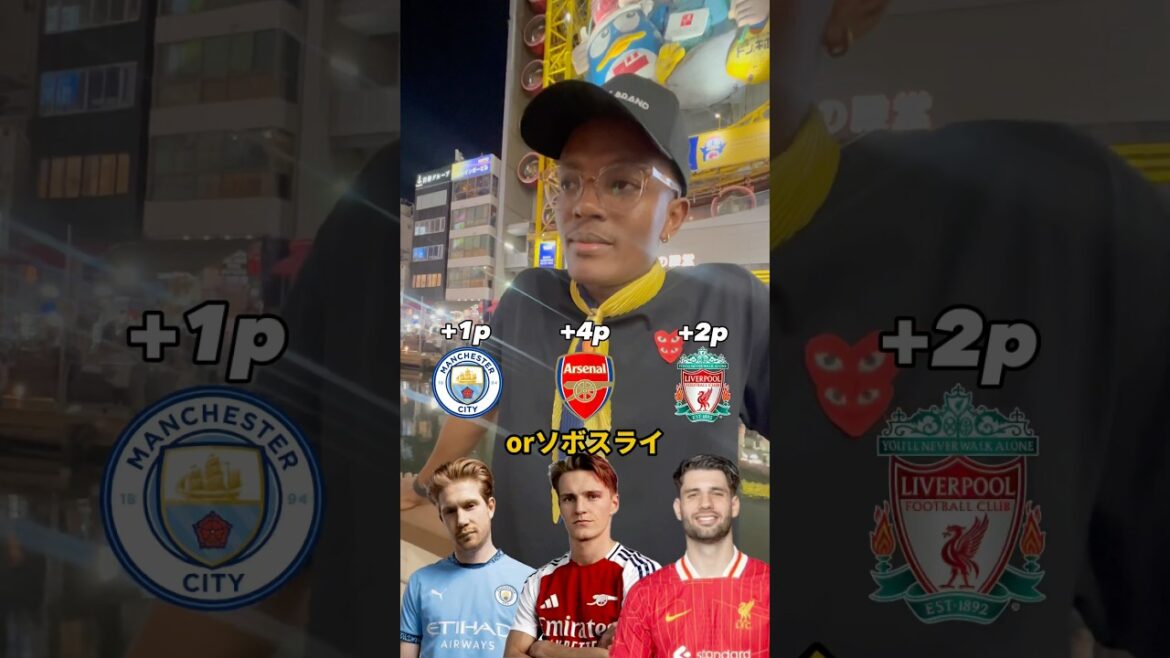 【対決】マンC対アーセナル対リヴァプール#premierleague #football